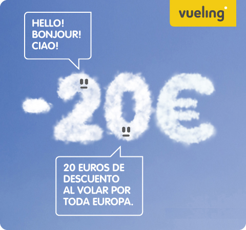 Descuento 20 euros Vueling